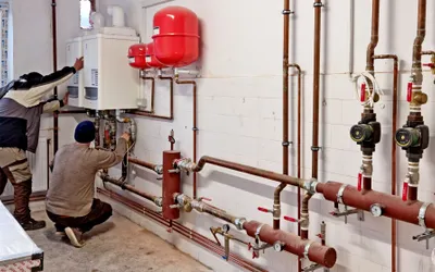 INVESTIȚIE. Realizarea sistemului de încălzire la blocul social de pe strada 1 Mai – pe ultima sută de metri!