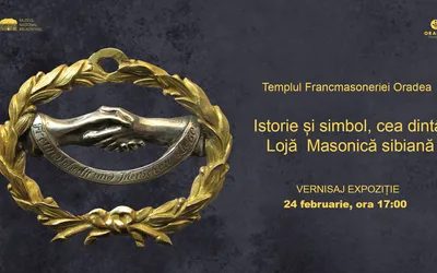 Expoziție la Muzeul Templului Francmasoneriei: Istorie și simbol, cea dintâi Lojă Masonică sibiană, colecția Muzeului Național Brukenthal