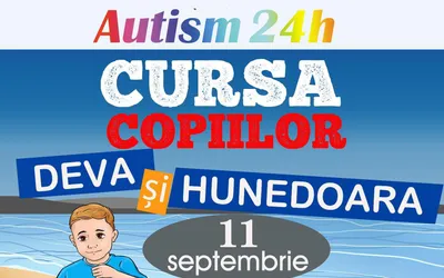 Cursa Copiilor Deva – eveniment caritabil dedicat copiilor cu autism