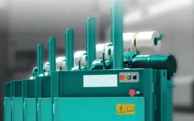 PRESĂ HIDRAULICĂ DE BALOTAT DEȘEURI (7t)