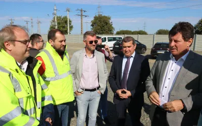 Organizare șantier centura sud Arad Fântânele Vladimirescu