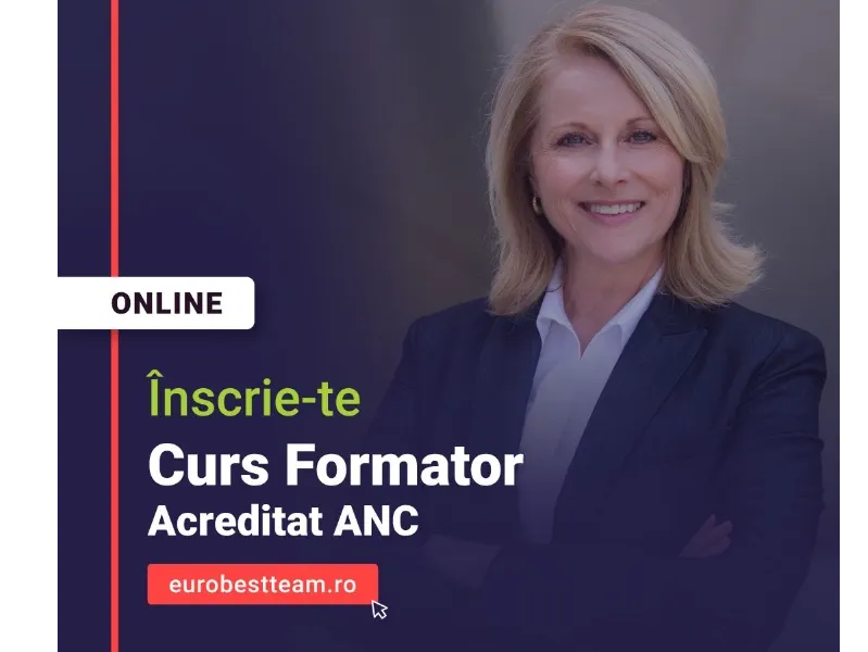 Curs Acreditat CAFFPA Formator Online: 28 septembrie – 14 octombrie 2026