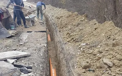 Se introduce canalizarea în satul Gheorgheni din comuna Feleacu