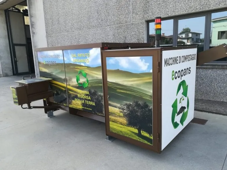 Tehnologie inteligentă pentru compostarea deșeurilor organice