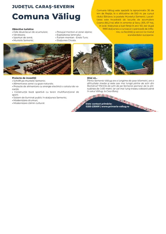 PRIMĂRIA VĂLIUG