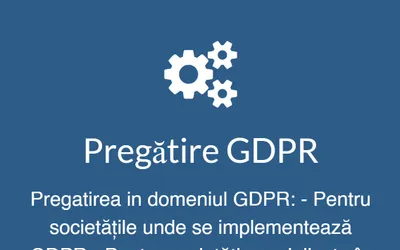 Pregătire GDPR