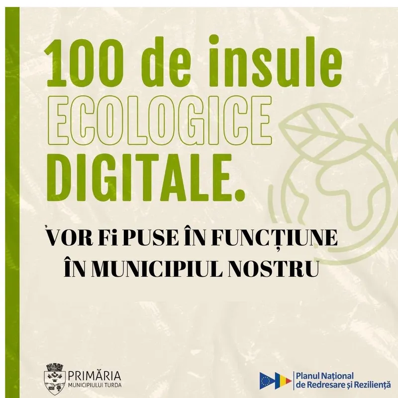 A fost demarat procesul de implementare și punere în funcțiune a celor 100 de insule ecologice