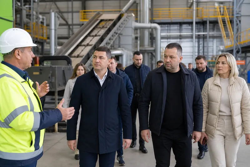 Delegație ucraineană în vizită la Cluj pentru preluarea modelului stației de dezintegrare moleculară a deșeurilor