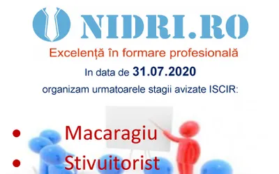 Stagii luna iulie 2020