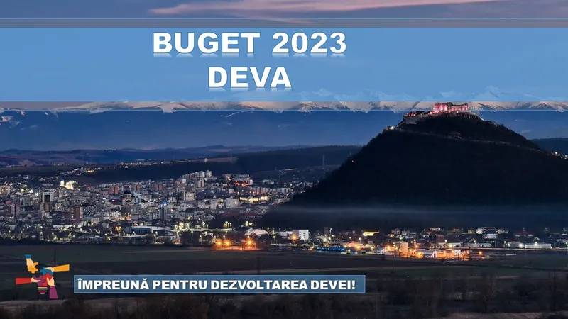 Astăzi a avut loc consultarea publică pe proiectul bugetului Devei pe anul 2023