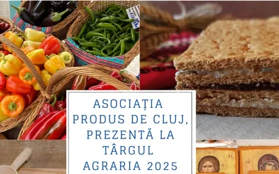 Asociația Produs de Cluj, prezentă la Târgul Agraria 2025