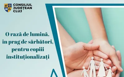 O rază de lumină, în prag de sărbători, pentru copiii instituționalizați