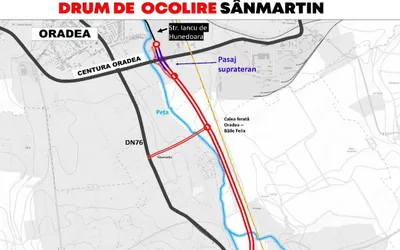 Avansează lucrările la Centura Sânmartin