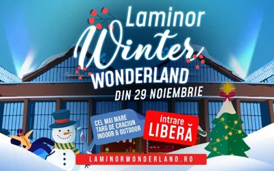 Târgul „Laminor Winter Wonderland” se va deschide pe 29 noiembrie