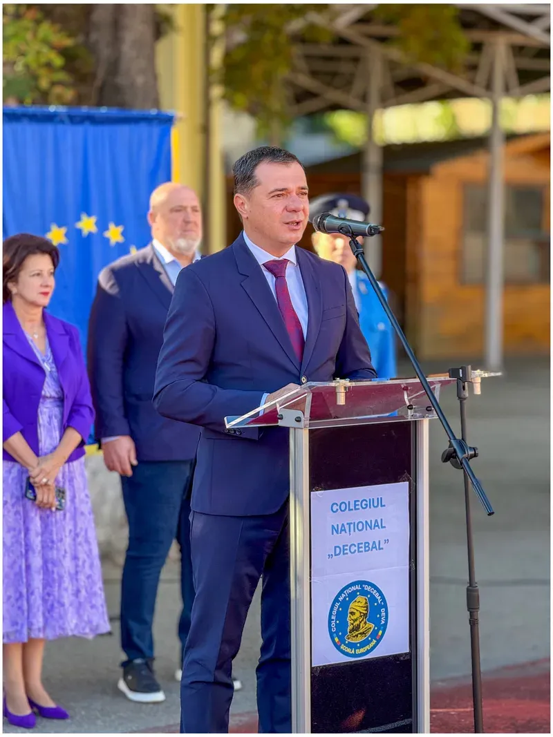 Primarul Lucian Ioan Rus la deschiderea anului școlar 2026–2027: „Educația, cea mai importantă investiție pe termen lung”