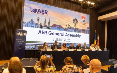 Maramureș prezent la AER Regions Forum 2026: vicepreședintele CJ Vlad Duruș la dezbateri privind reziliența democratică și finanțarea UE