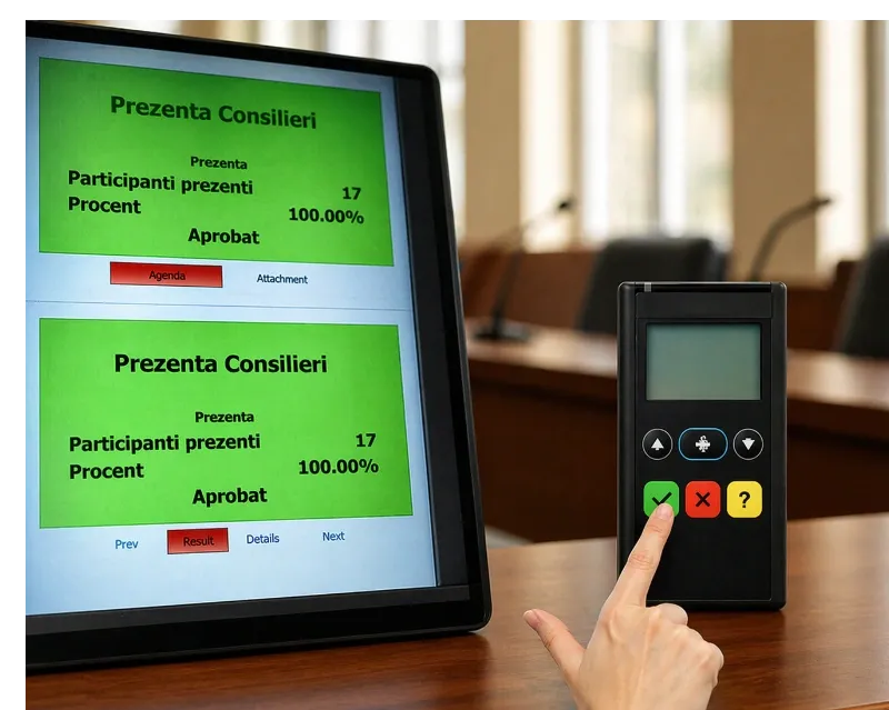 Cum a ales Primăria Bușteni un sistem de vot electronic care reduce timpul de ședință și crește transparența deciziilor