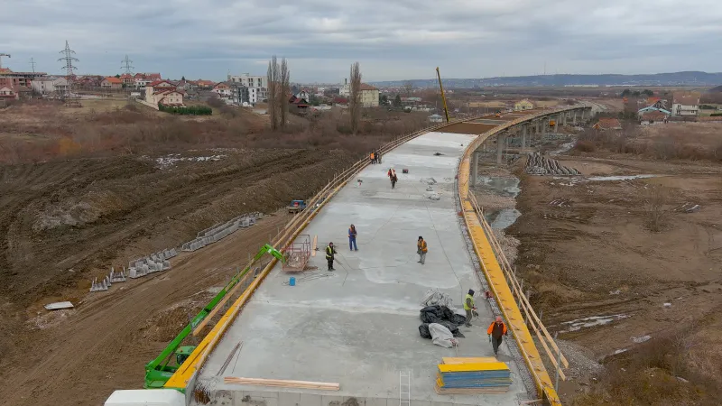 Centura Sânmartin | Stadiul lucrărilor: 80%