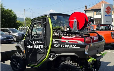 Deszăpezirea în comune: Pick-up 4×4 sau UTV cu lamă și sărăriță? Ce să urmăriți înainte de prima ninsoare