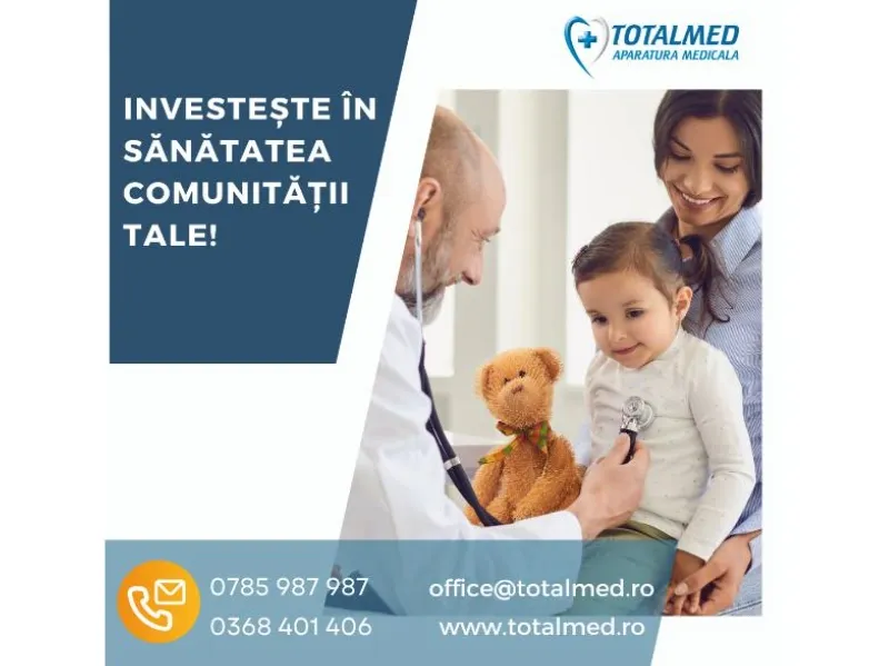 Investește în sănătatea comunității tale!