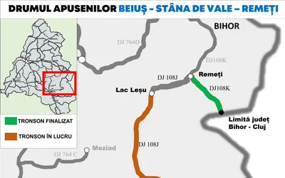 Drumul Apusenilor, 95% finalizat