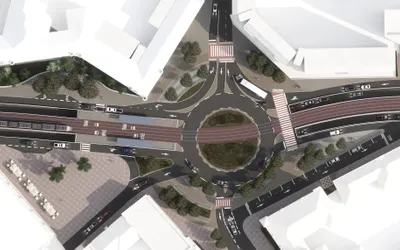 Pasaj subteran în zona magazinului Crișul