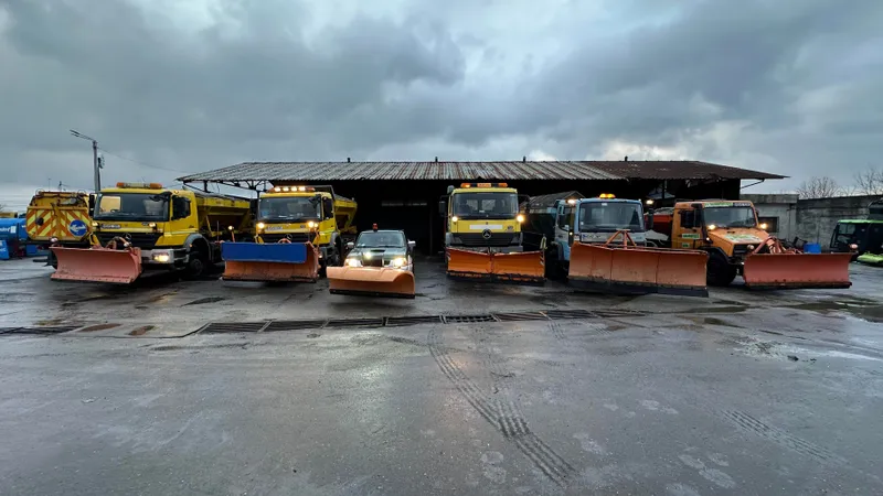 Primăria Municipiului Deva este pregătită pentru iarnă