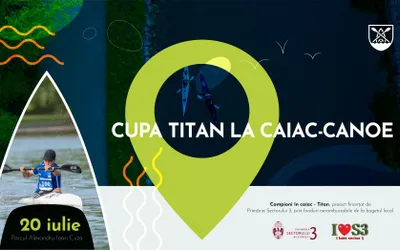 În caiac-canoe pe lacul Titan  Fii unul dintre campionii Cupei Tita!
