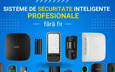 Sisteme de securitate inteligente, profesionale, fără fir