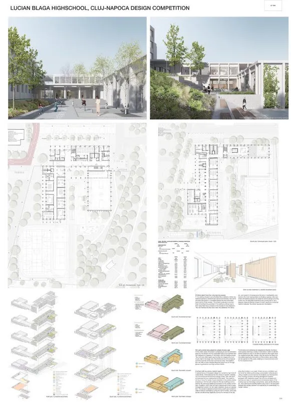 Câștigătorii concursului de soluții pentru Liceul Lucian Blaga