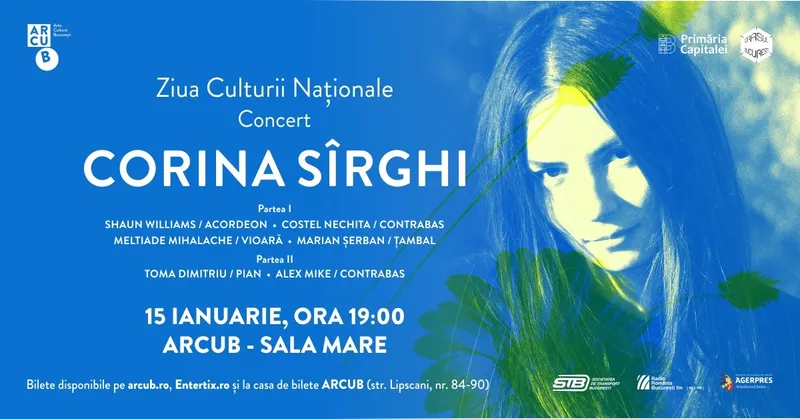 CONCERT CORINA SÎRGHI ȘI PROGRAM EXTINS PENTRU VIZITAREA EXPOZIȚIEI „UNIVERSUL LUI SALVADOR DALÍ”, DE ZIUA CULTURII NAȚIONALE, LA ARCUB