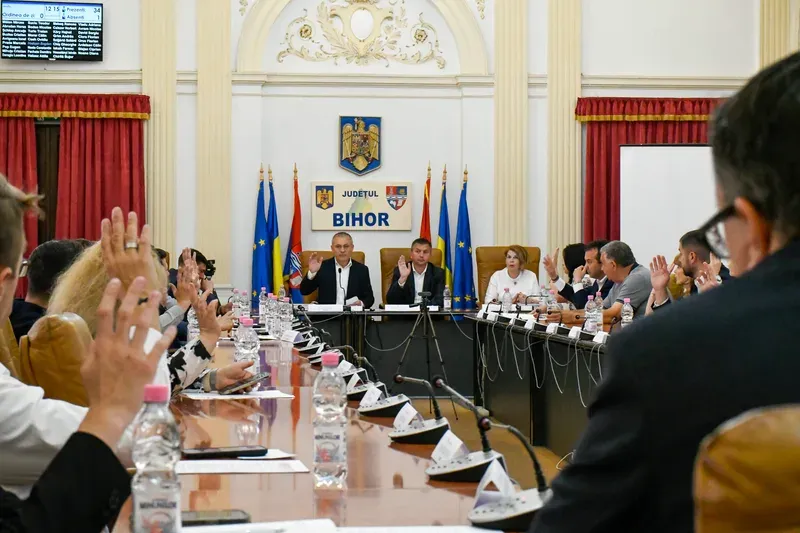 Consiliul Județean Bihor repartizează 43,79 milioane lei către primăriile din județ