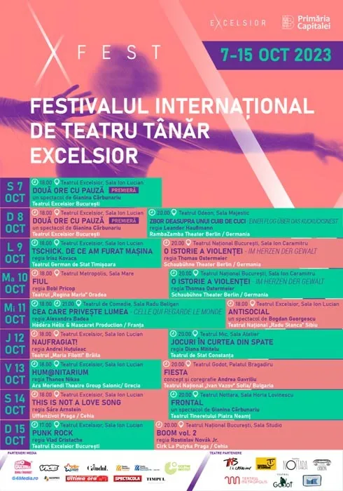X-FEST Festivalul Internațional de Teatru Tânăr EXCELSIOR