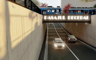 A fost depus spre finanțare proiectul pasajului Decebal – Vladimirescu și achiziția a 8 autobuze electrice