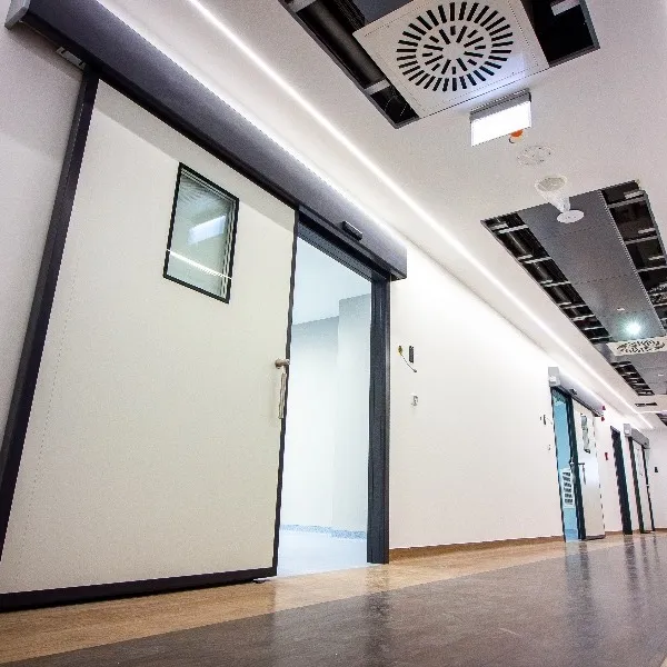 Uși automate pentru sectorul medical