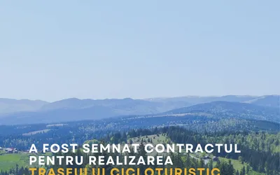 A fost semnat contractul de finanțare, prin PNRR, pentru traseul cicloturistic „Velo Apuseni”
