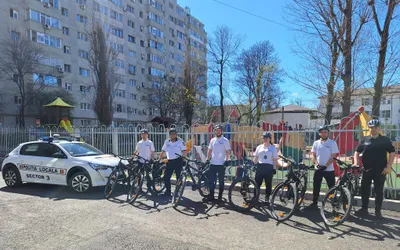 Polițiștii locali pe bicicletă, din nou la datorie  în spațiile publice din Sectorul 3