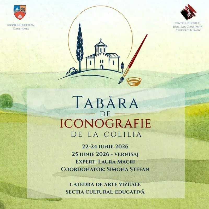 Tabăra de Iconografie de la Colilia, 22–25 iunie 2026
