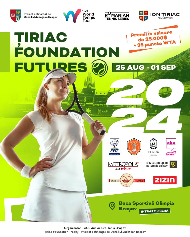 INFORMAŢIE DE PRESĂ: ȚIRIAC FOUNDATION TROPHY