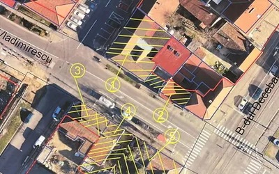 Consiliul Local a aprobat achiziția a cinci imobile din zona pasajului care va fi construit pe sub B-dul Decebal