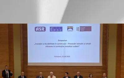 Simpozion ANAZ „Inovație și durabilitate în construcții - Provocări și soluții în confecții metalice sudate” Timișoara, 25 septembrie 2025