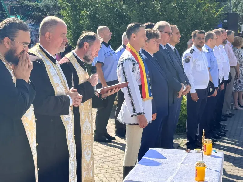 Ziua Imnului Național, sărbătorită la Deva: viceprimarul Sorin-Tudor Lavu a participat la ceremonie
