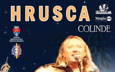 Ștefan Hrușcă – spectacol extraordinar de colinde la Deva!