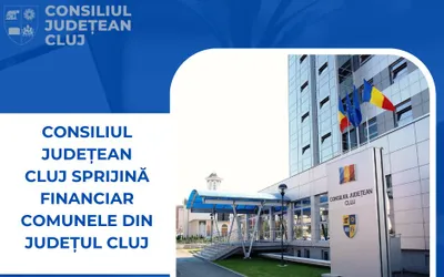 Consiliul Județean Cluj sprijină financiar comunele din județul Cluj