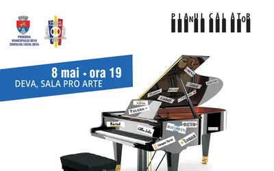 Turneul „Pianul Călător 13”, al pianistului Horia Mihail, revine la Deva!