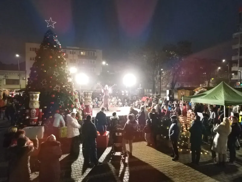 Moș Nicolae a fost la Consiliul Județean Arad!