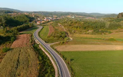 Drumul județean dintre Sâmbăta, Dobrești și Roșia, complet reabilitat