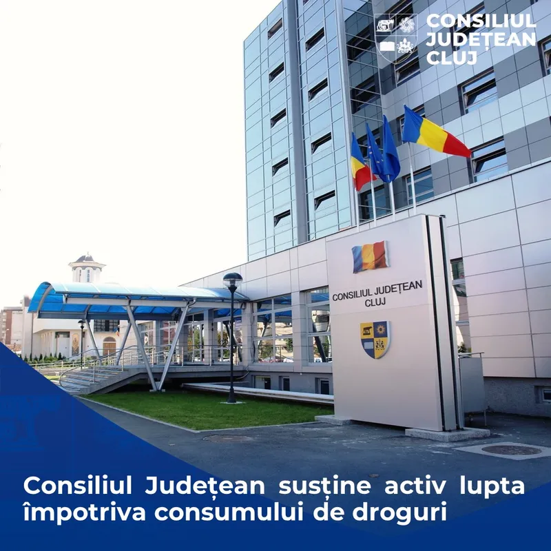 Consiliul Județean susține activ lupta împotriva consumului de droguri