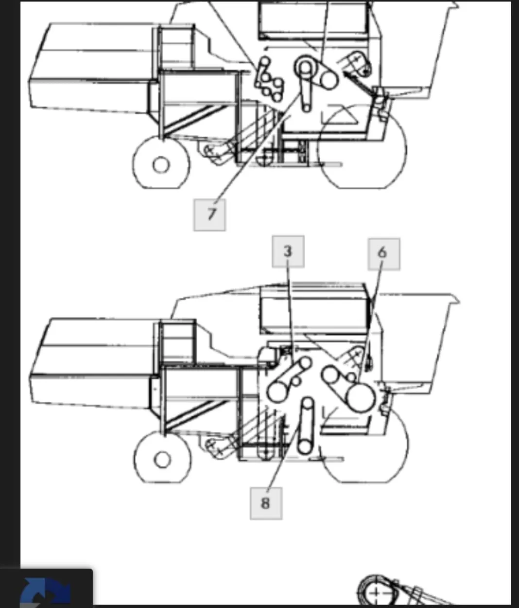 Curea tractiune John Deere_Z61858