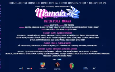 Festivalul Național al Cântecului și Dansului Popular Românesc „Mamaia” — 26–28 august 2026, Piațeta Perla